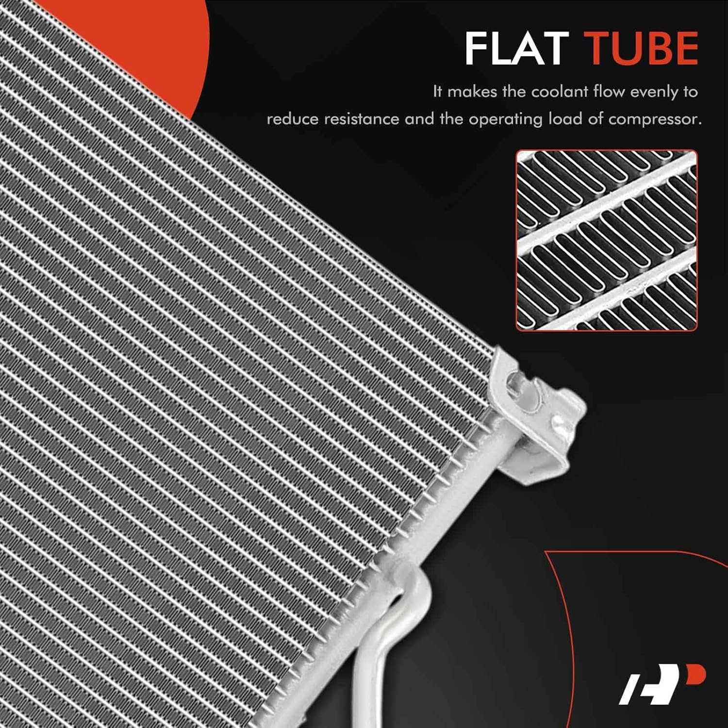 A-Premium Air Conditioning A/C Condenser Compatible with Mitsubishi Eclipse 1995-1999 2.0L & Eagle Talon 1995-1998 2.0L