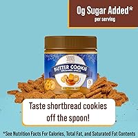 Vista 4 de ChocZero 's Keto - Mantequilla para galletas sin azúcar añadida, especuloos bajos en carbohidratos, galletas, Keto Friendly, alternativa a