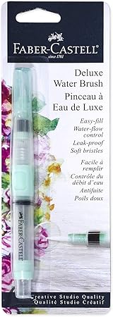 Faber-Castell Design Memory Craft FBR770306 mm Deluxe Water Brush, Clear