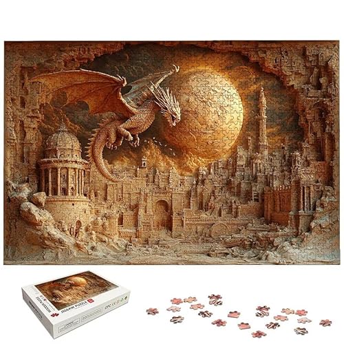 �h���S�� �p�Y�� 1000�s�[�X�A��l���� �ؐ� 1000�s�[�X �W�O�\�[�p�Y�� (75x50cm)�A�s Puzzle ����������t���ADIY ��l���� ��� ���� �Ƒ��Ŋy���߂��肪���̂���Q�[���A�C���e���A�A�M�t�g�ɍœK�AHome Decor�A-