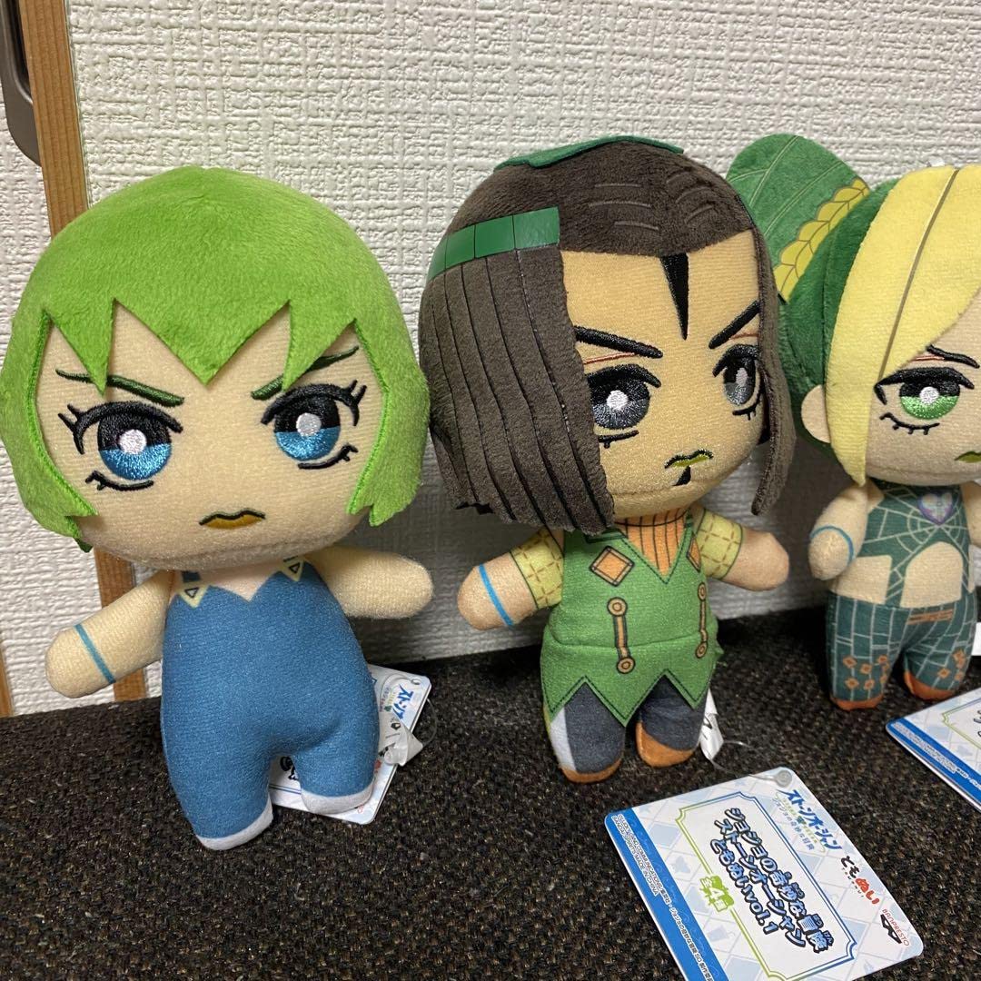 Amazon.co.jp: ジョジョの奇妙な冒険 ともぬい vol.1 4種 コンプセット