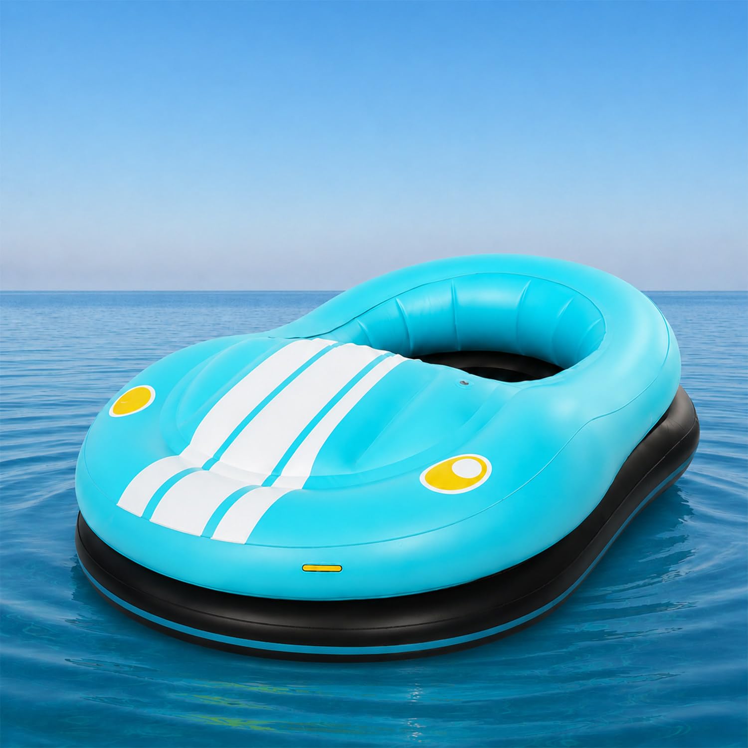 Bumper Boats for Pool, Motorized Pool Float, Battery Powered Floaty