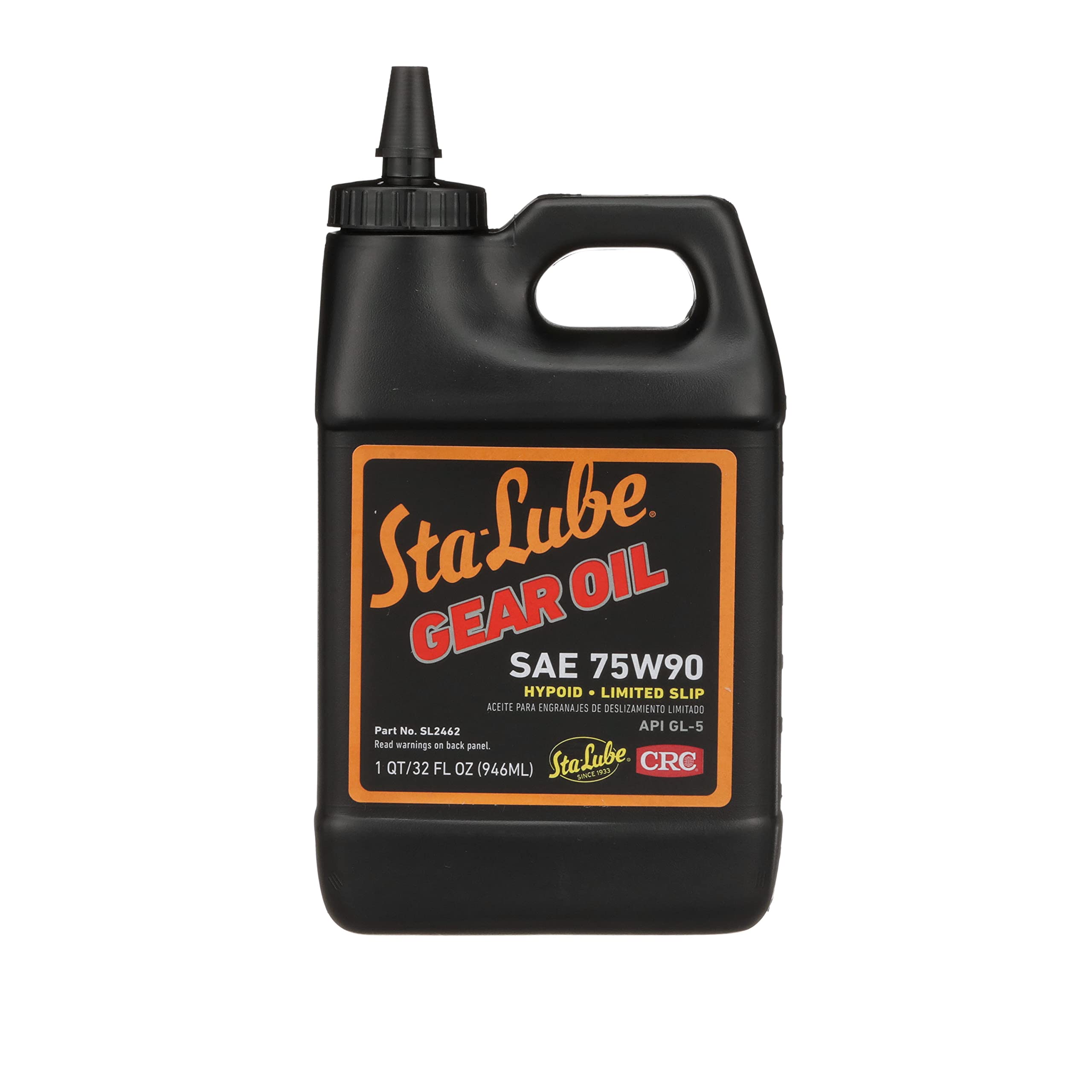 CRC SL2462 API/GL-5 Plus New Generation Heavy Duty Limited Slip Gear Oil, 32 Fl Oz