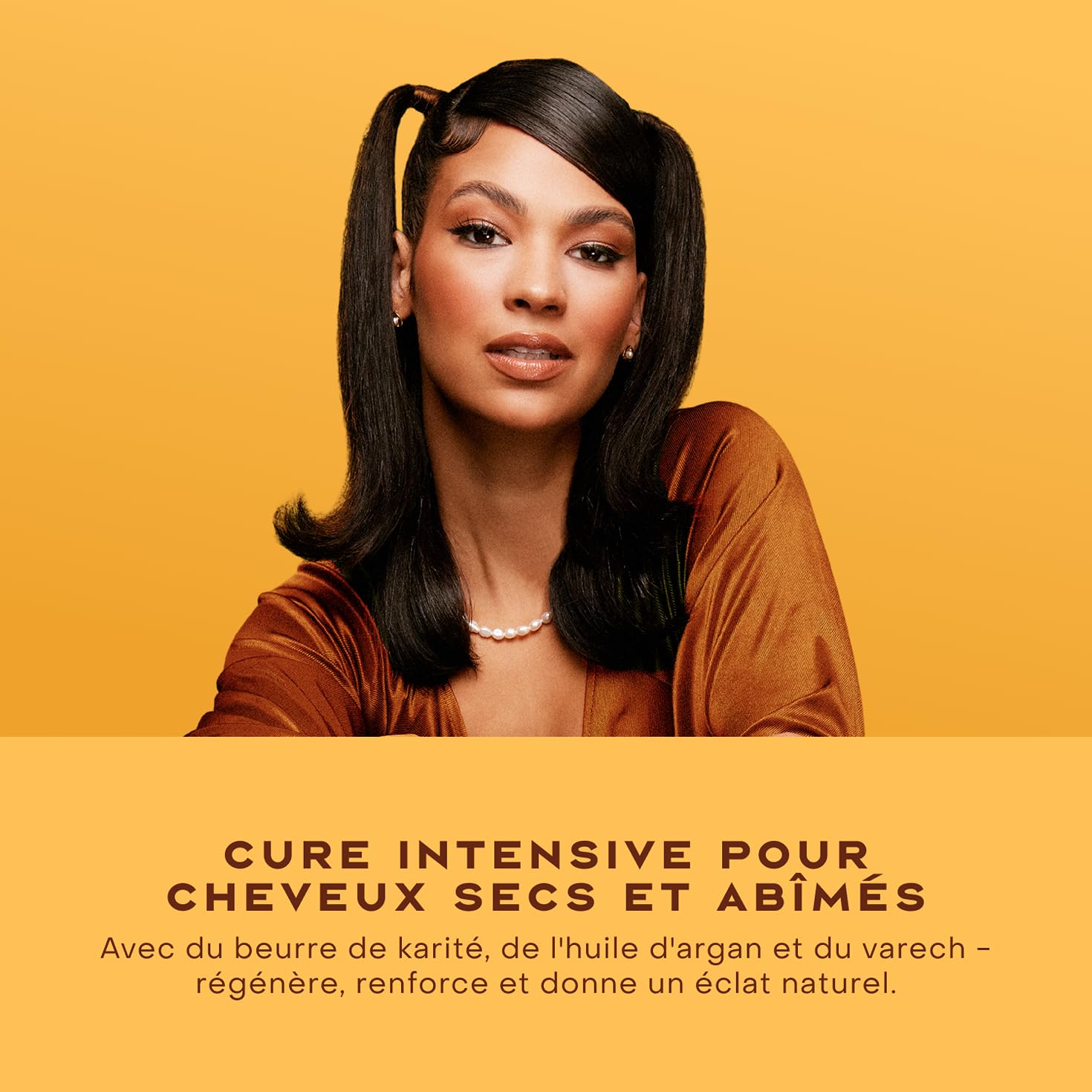SheaMoisture Shampooing, Après-shampooing et Masque de Traitement en Profondeur pour cheveux abîmés Beurre de Karité Brut Shampooing 1x384 ml, Après-shampooing 1x384 ml, Masque de traitement 1x355 ml