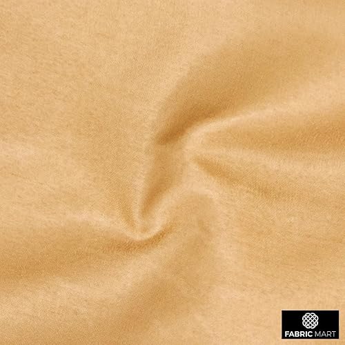 Miniatura 4 de Tela de seda sintética beige claro por The Yard, 42 pulgadas o 42.1 in de ancho, 1 yarda de tela de seda beige, seda sintética flameada, Tela de