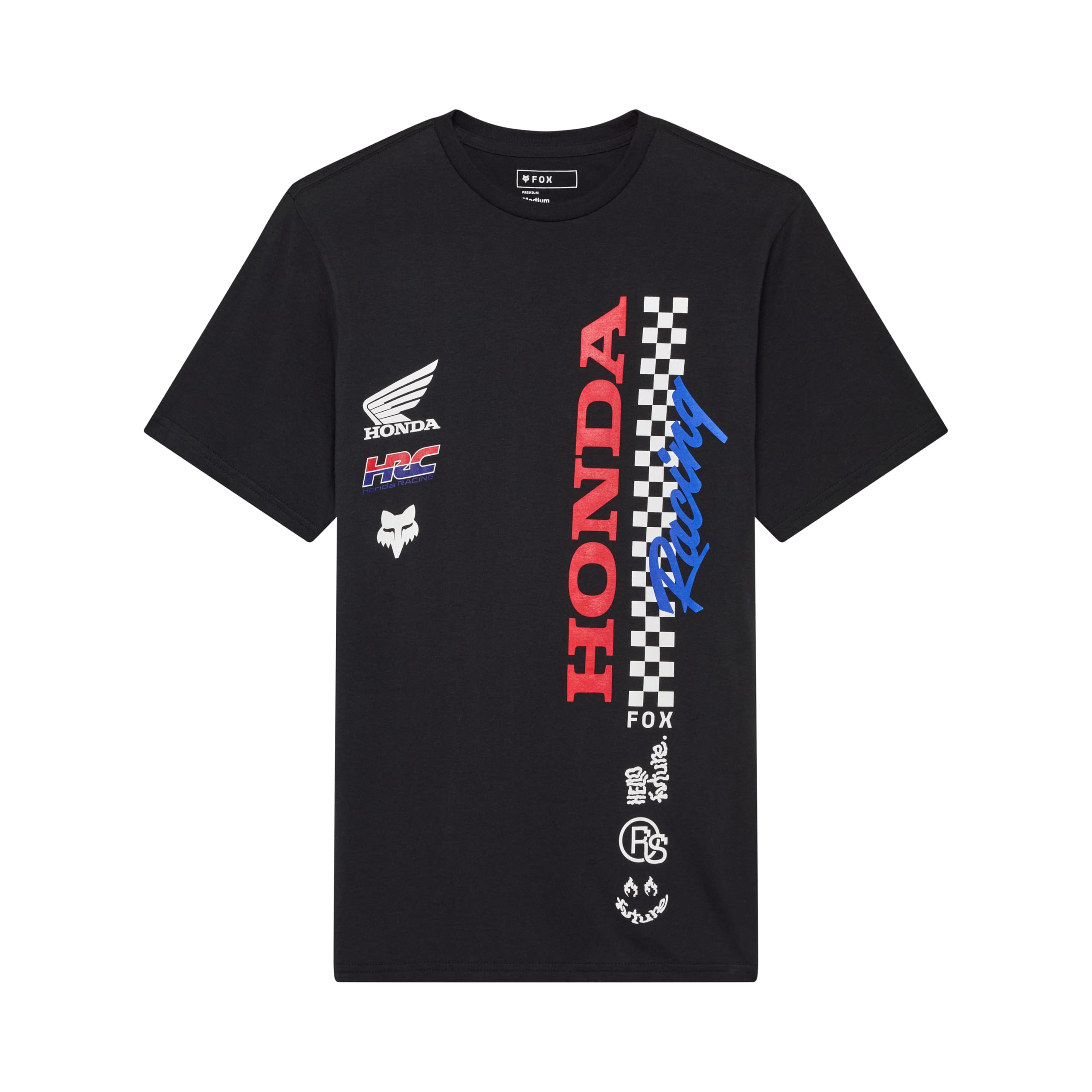 Fox Racing Men's Black Honda Short Sleeve T-Shirt