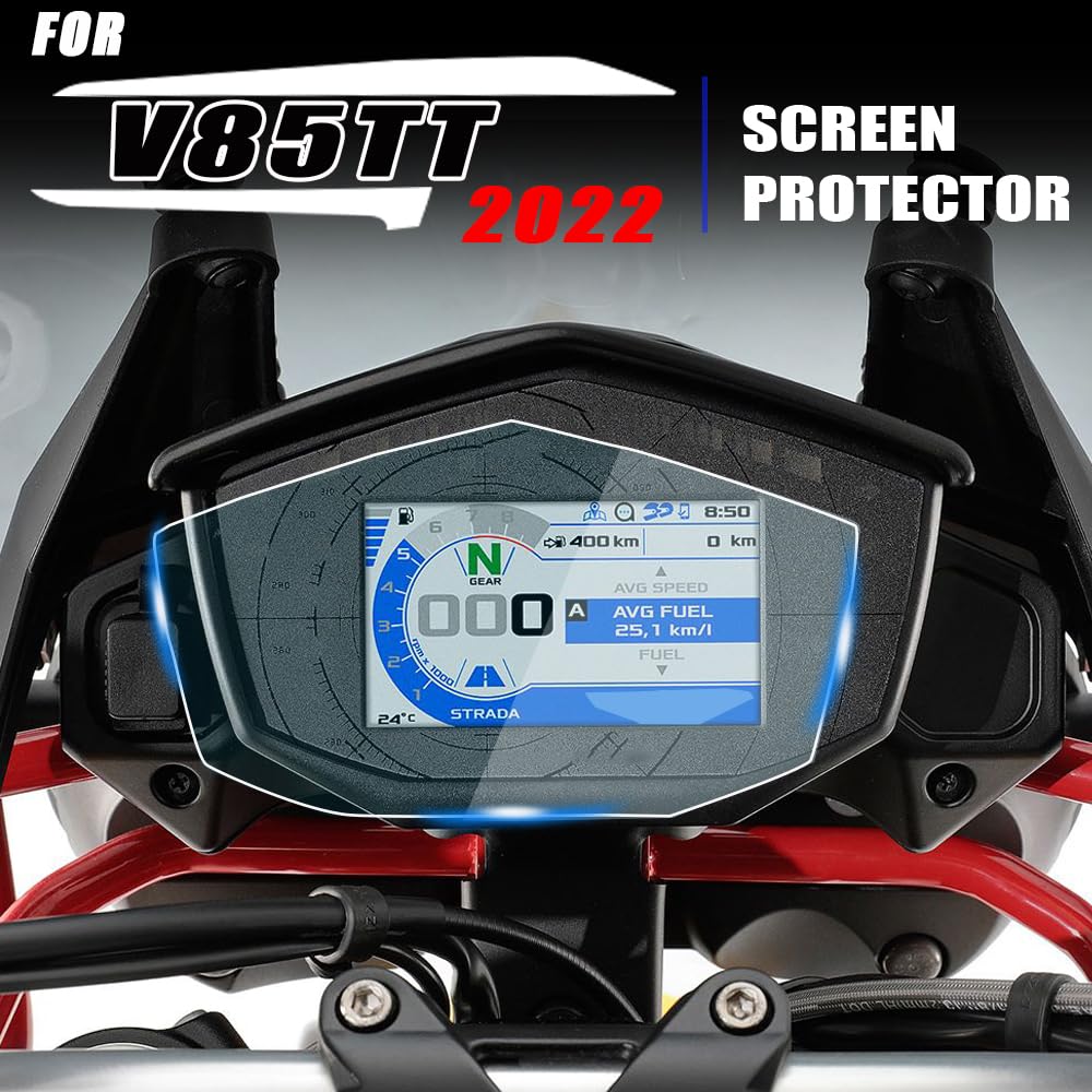 RAIMTO Per V 85 TT V85TT V85 TT V 85TT MotorcycleAnti-graffio Dashboard Protezione dello schermo TFT LCD Pellicola protettiva x2