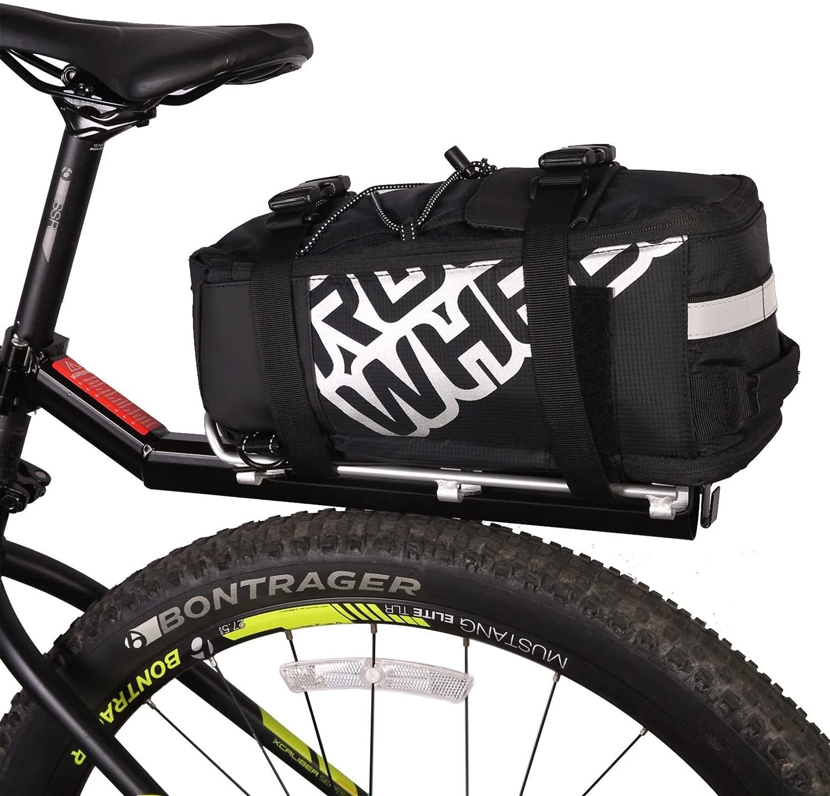 Bolsa de cola de bicicleta SSDD con aislamiento térmico de PVC impermeable