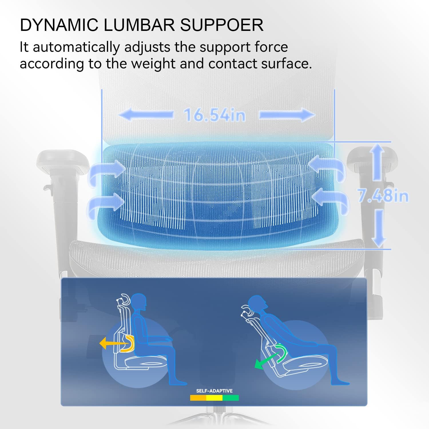 Dynamic Lumbar Support diagram