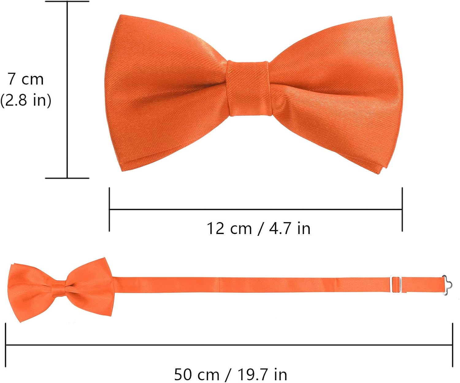 Miniatura 3 de WELROG Tirantes elásticos ajustables en forma de Y para hombres y mujeres con clips de metal fuertes