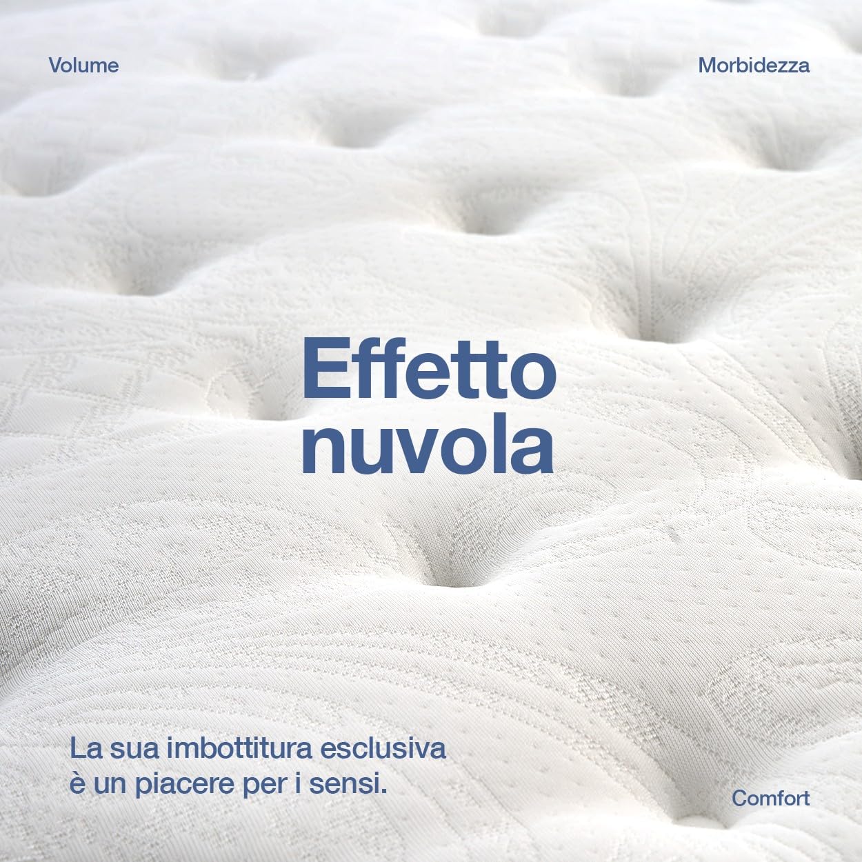 KUO Dream - Materasso LuxDream | Memory Foam con Imbottitura Effetto Nuvola | Spessore 30 cm, 160 x 190 cm