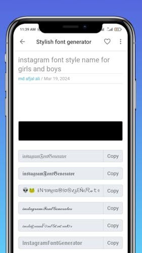 insta stylish font generator