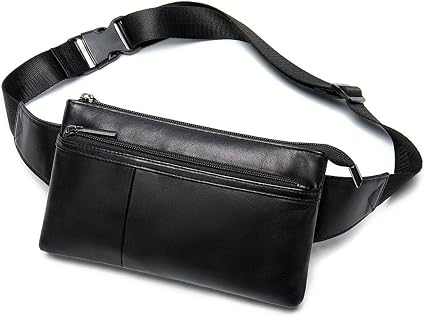 Marsupio Sportivo Viaggio Donna/Uomo, Le donne semplice di modo di cuoio  molle genuina del sacchetto della vita del pacchetto di Fanny spalla  Crossbody Telefono Purse Pouch Organizer Marsupi Moda spor : Amazon.it: