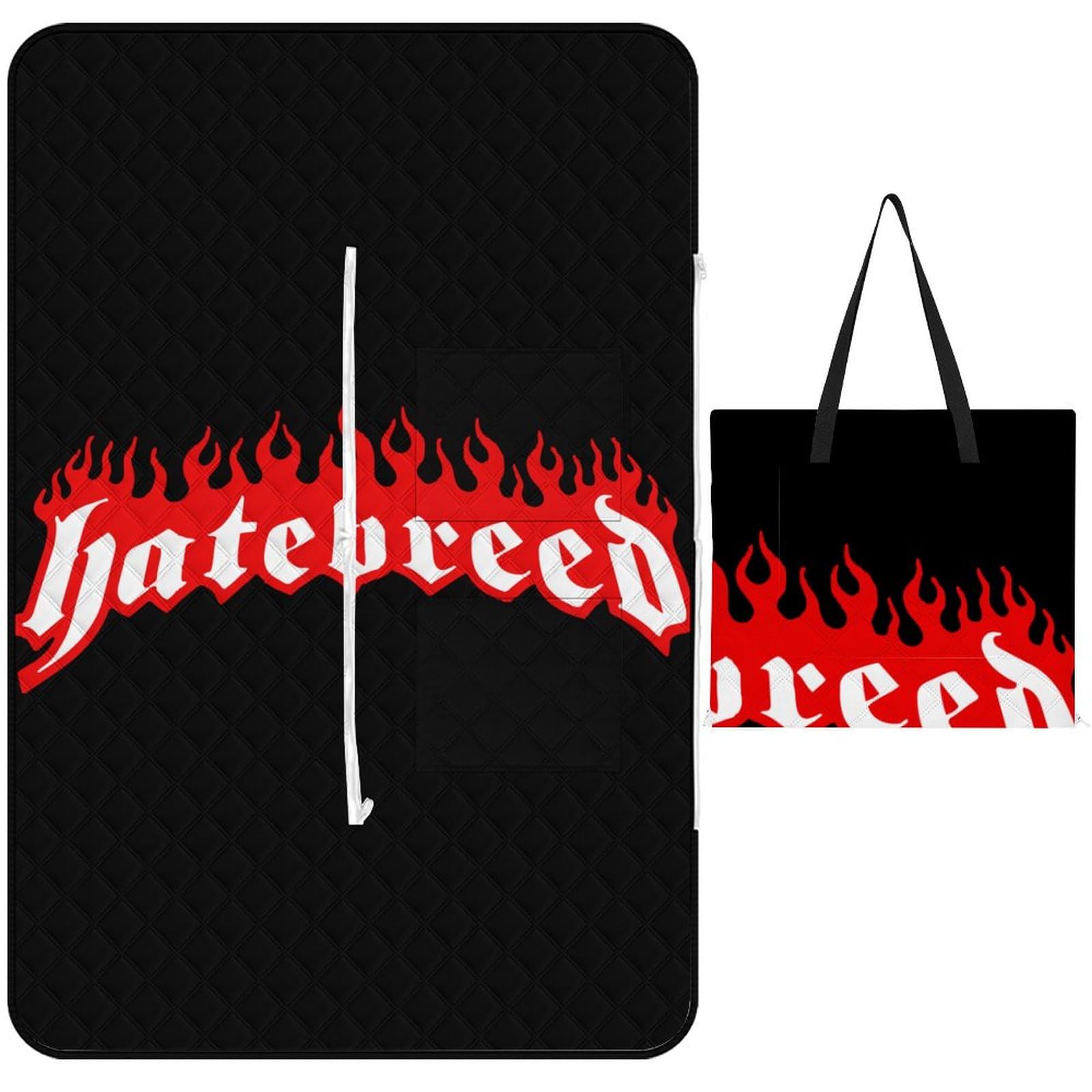 Amazon.co.jp: Hatebreed ヘイトブリード レジャーシート 折りたたみ 