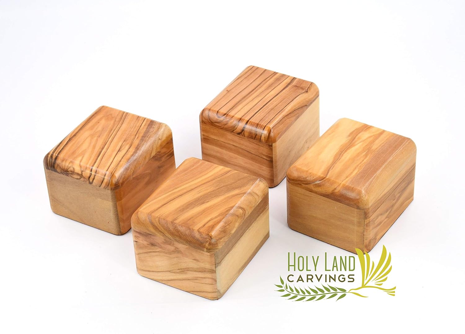 Generic Olive Wood Box, Jewelry Box, Rosary Box, Keepsake Box made in the Holy Land, Wooden Box Great to store Rosaries