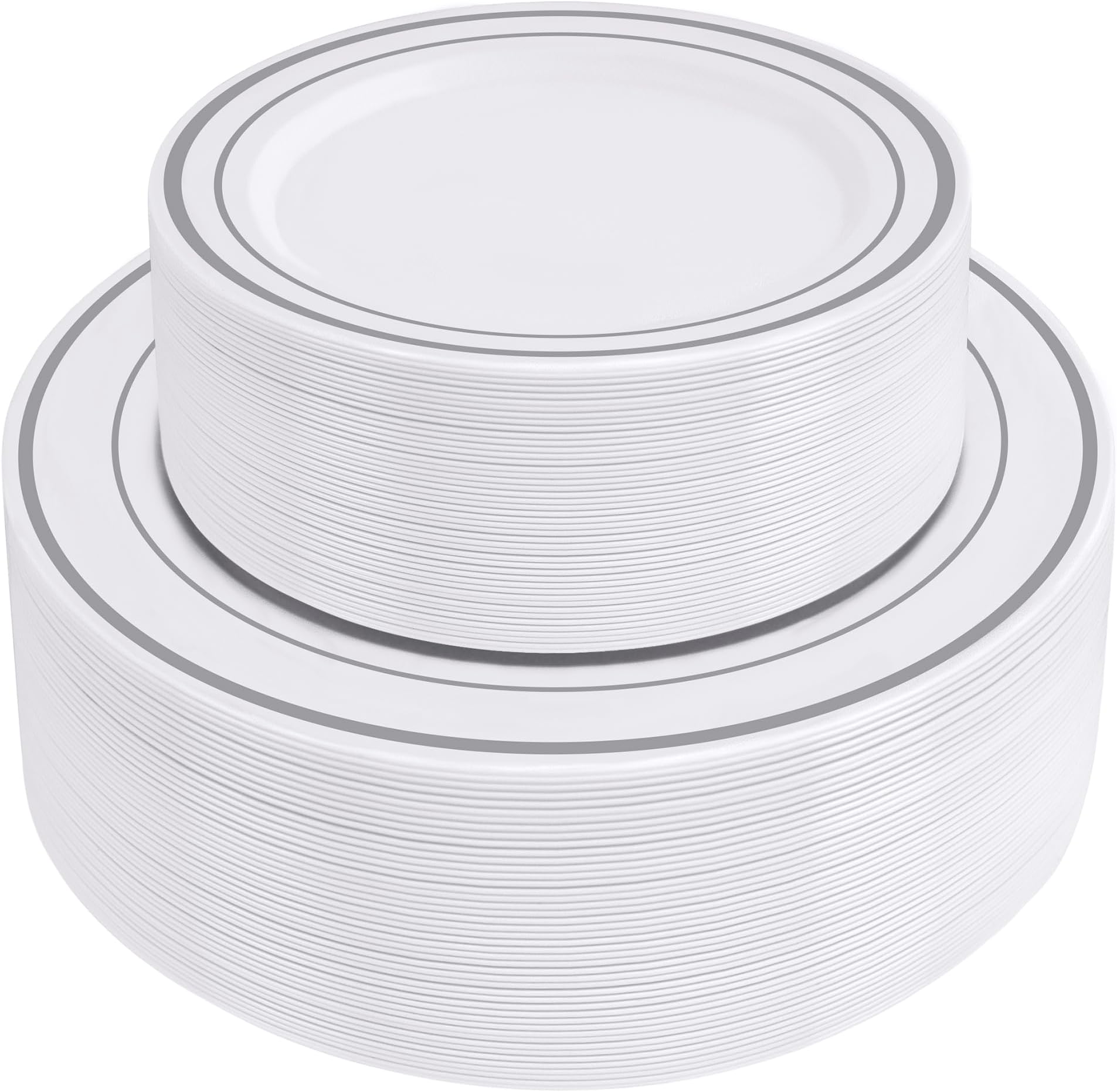 Masterpiece Premium Quality Heavyweight Plastic Plates 25