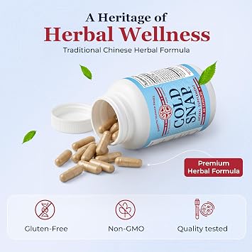 Snap Dynasty Herbal Immune Support Supplement Cold Snap, 60 Capsules