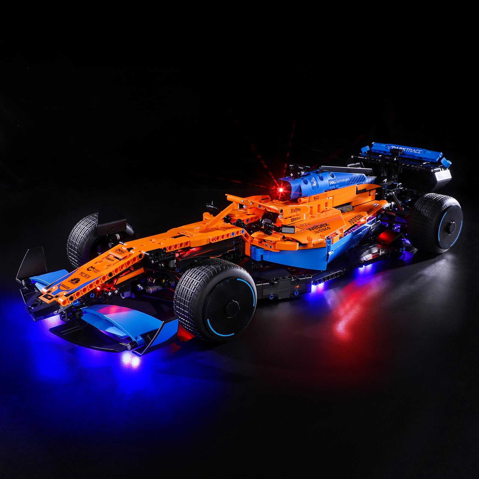 LED Light Kit Compatible with LEGO McLaren Formula 1 F1- Lighting Set for Technic 42141 Model (Building Set Not Included)