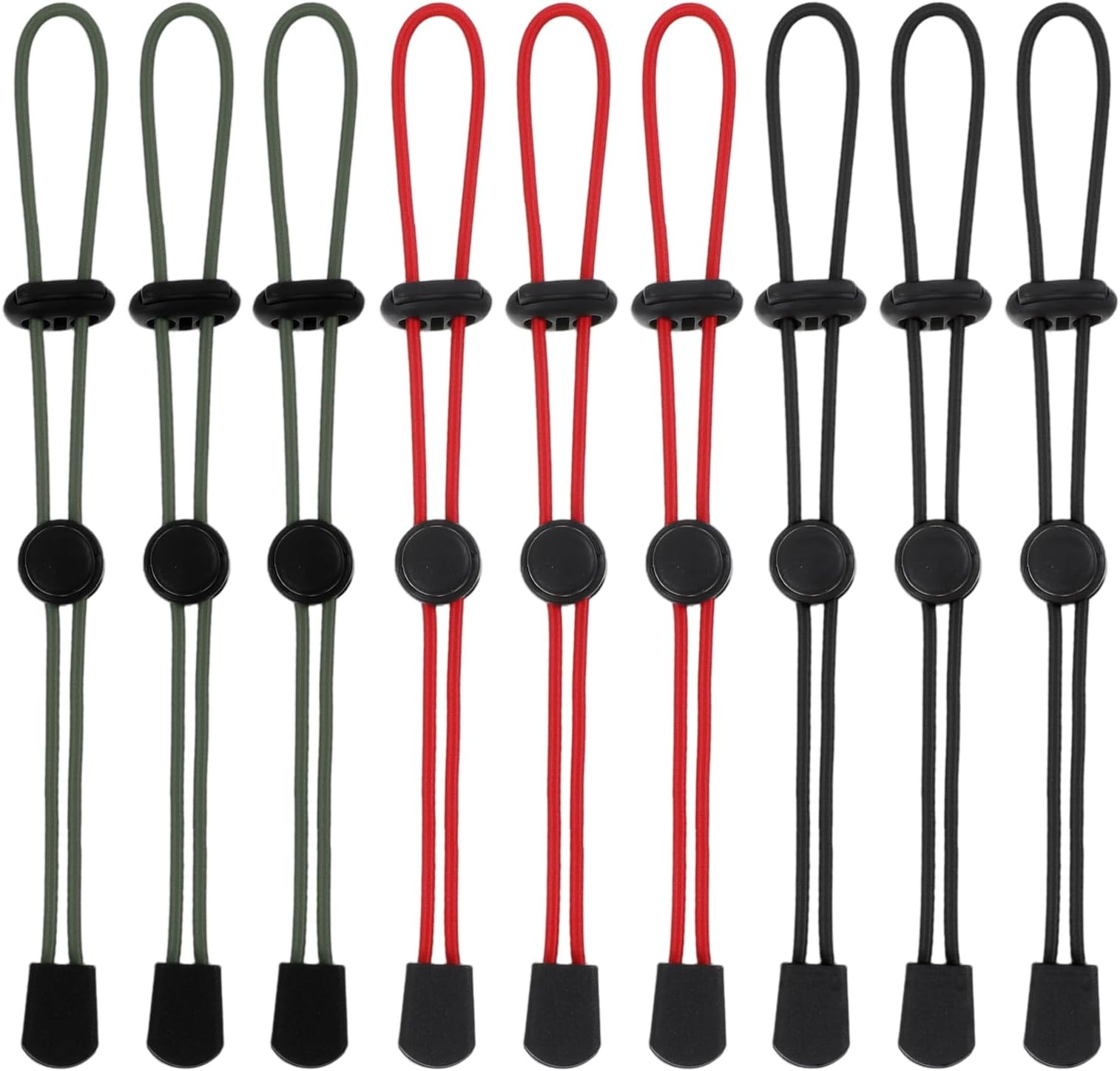 9-Pack Backpack Hiking Stick Holders, Backpack Accessories Gear Straps Climbing Stick Holder Elastic Rope Lanyard Trekking Pole Straps for Walking Pole Fixing