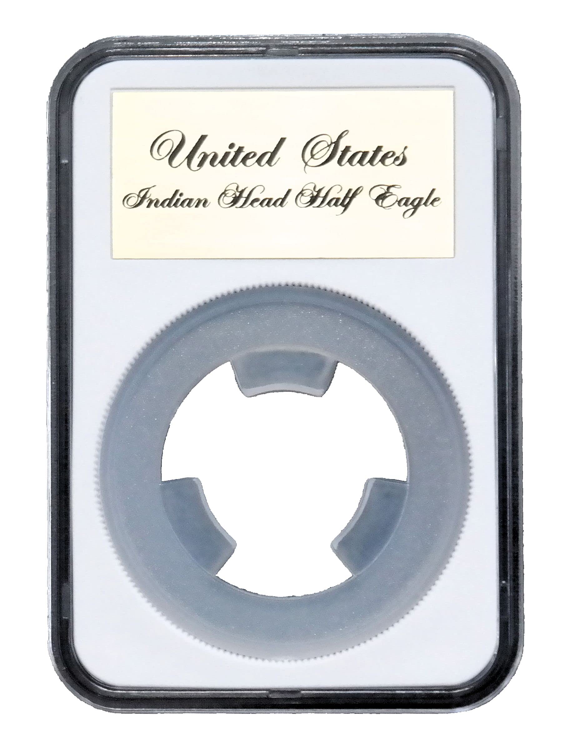 Ursae Minoris Elite Certified-Style Coin Holder for US $5 Coronet or Indian Head Gold Half Eagle 1839 to 1929