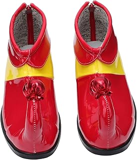BESPORTBLE Zapatos de bocina mágica Zapato de Accesorio Zapatos de Disfraz de Traje Adulto Botas Cosplay Zapatos de Mujer Zapatos de para paño Rojo