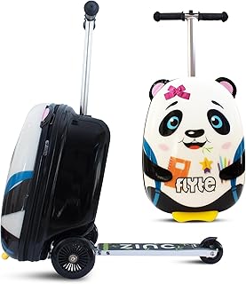FLYTE Unisex-Youth Perry The Penguin, Penni The Panda, 18"