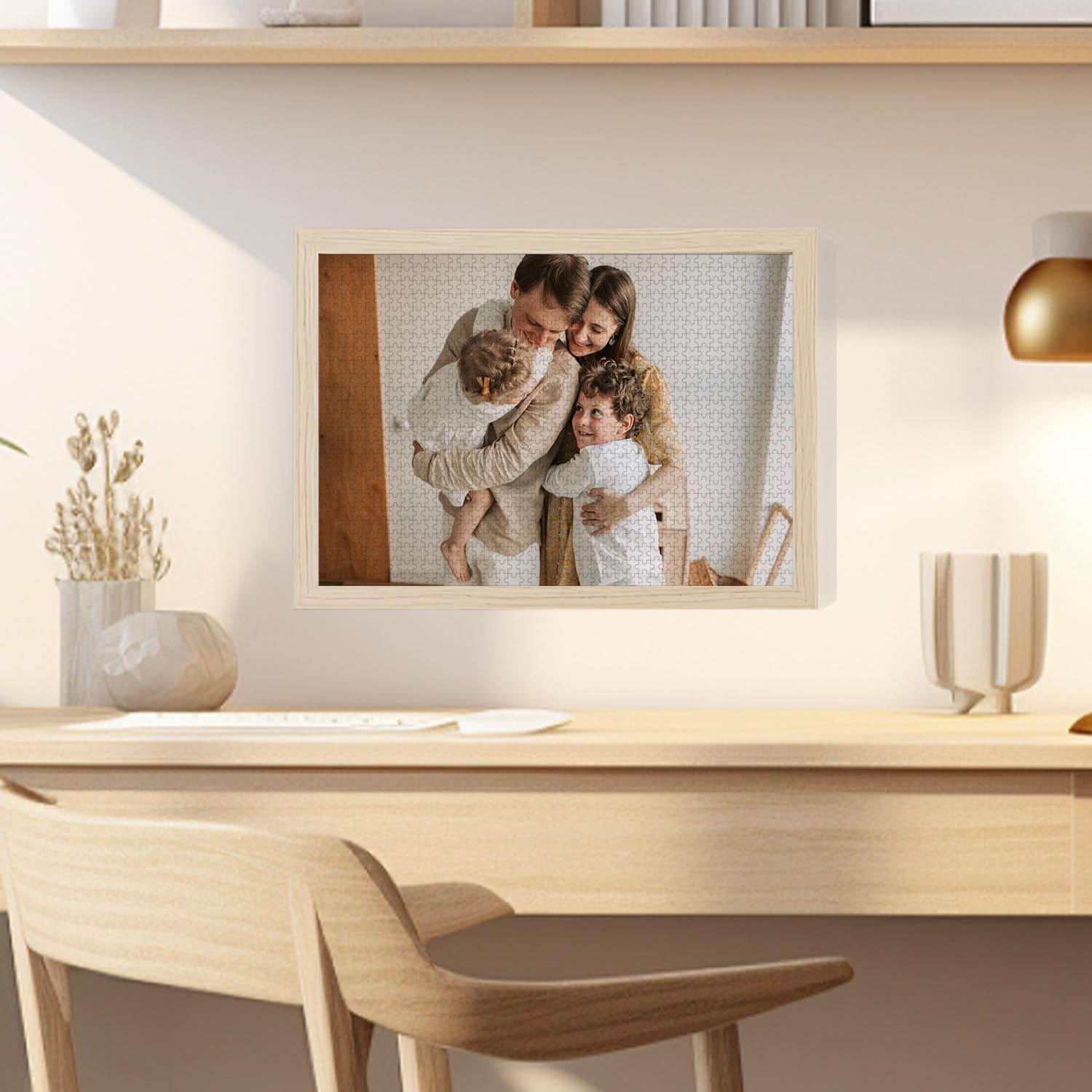 Puzzle Personalizzato Con Foto 35/70/120/200/300/500/1000/1500/2000/3000 Pezzi per Gioco Adulto Familiare Matrimonio Laurea Regalo