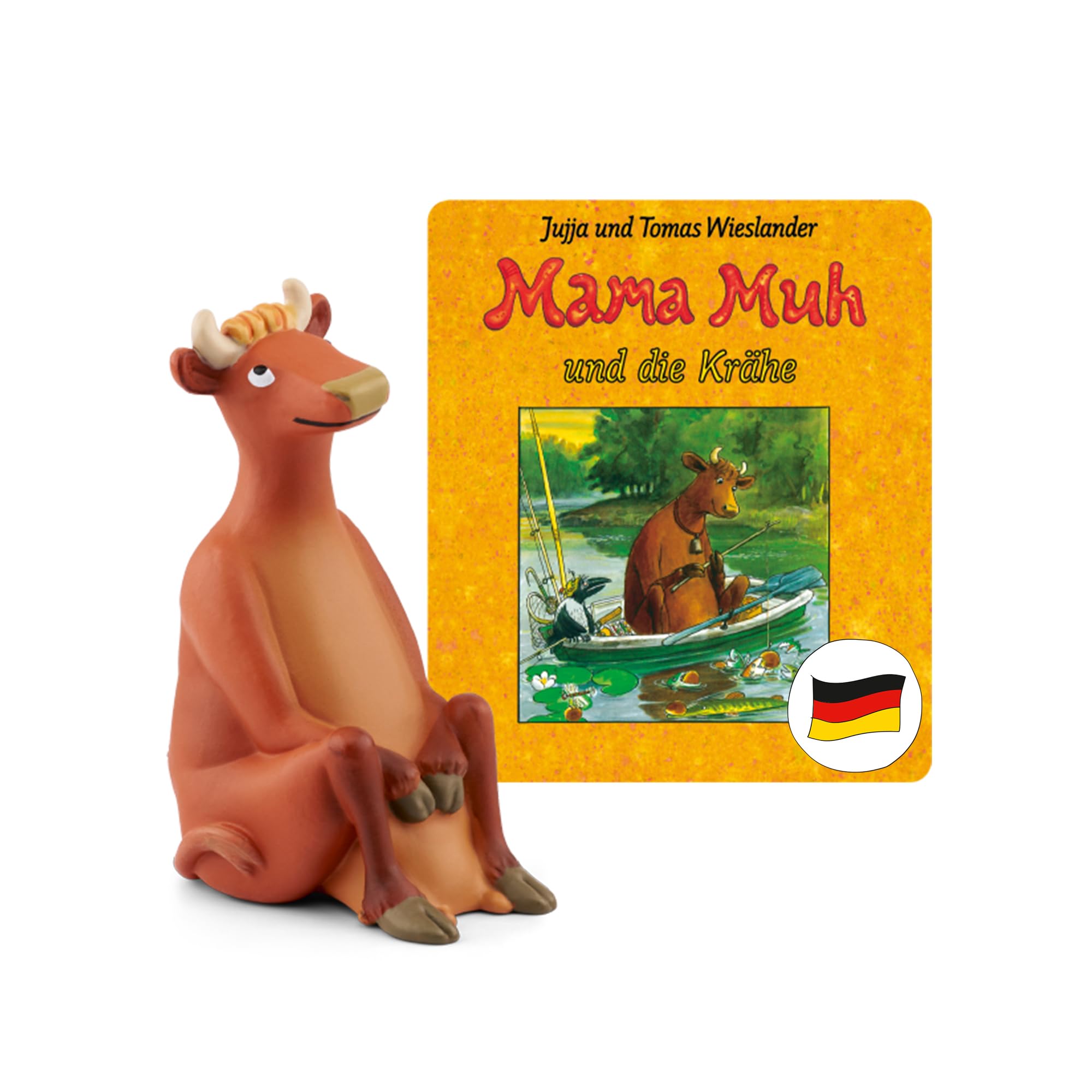 tonies Hörfiguren für Toniebox, Mama MUH und die Krähe, Hörspiel mit 3 Geschichten für Kinder ab 4 Jahren, Spielzeit ca. 40 Minuten