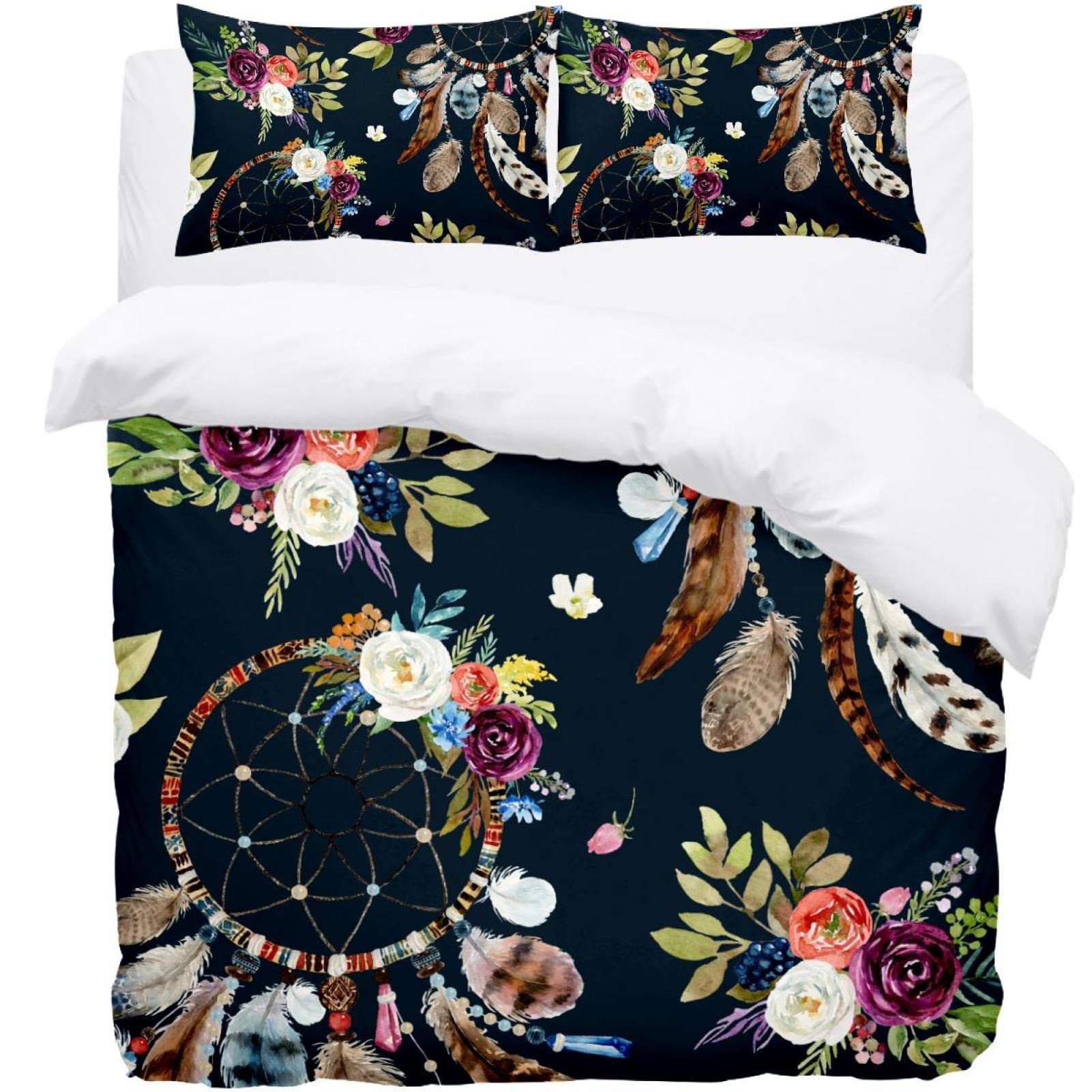 Parure de lit vintage ethnique pour créer une ambiance bohème et cocooning