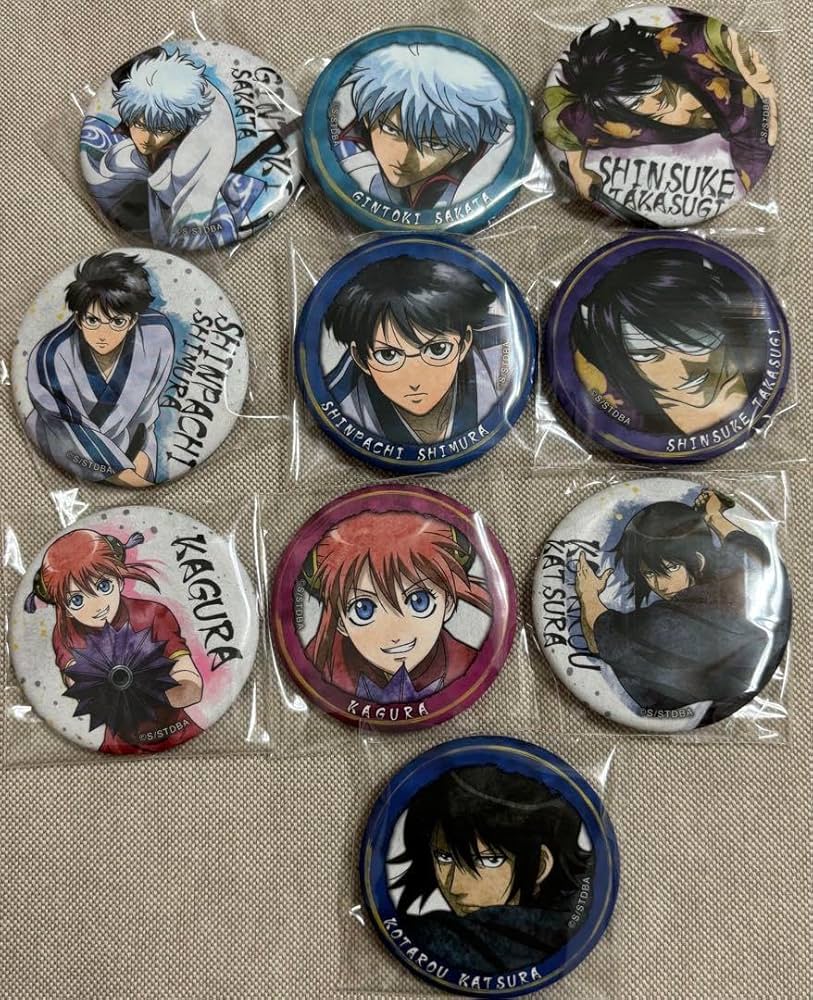 銀魂 ナンジャタウン 缶バッジ 桂 【公式通販】