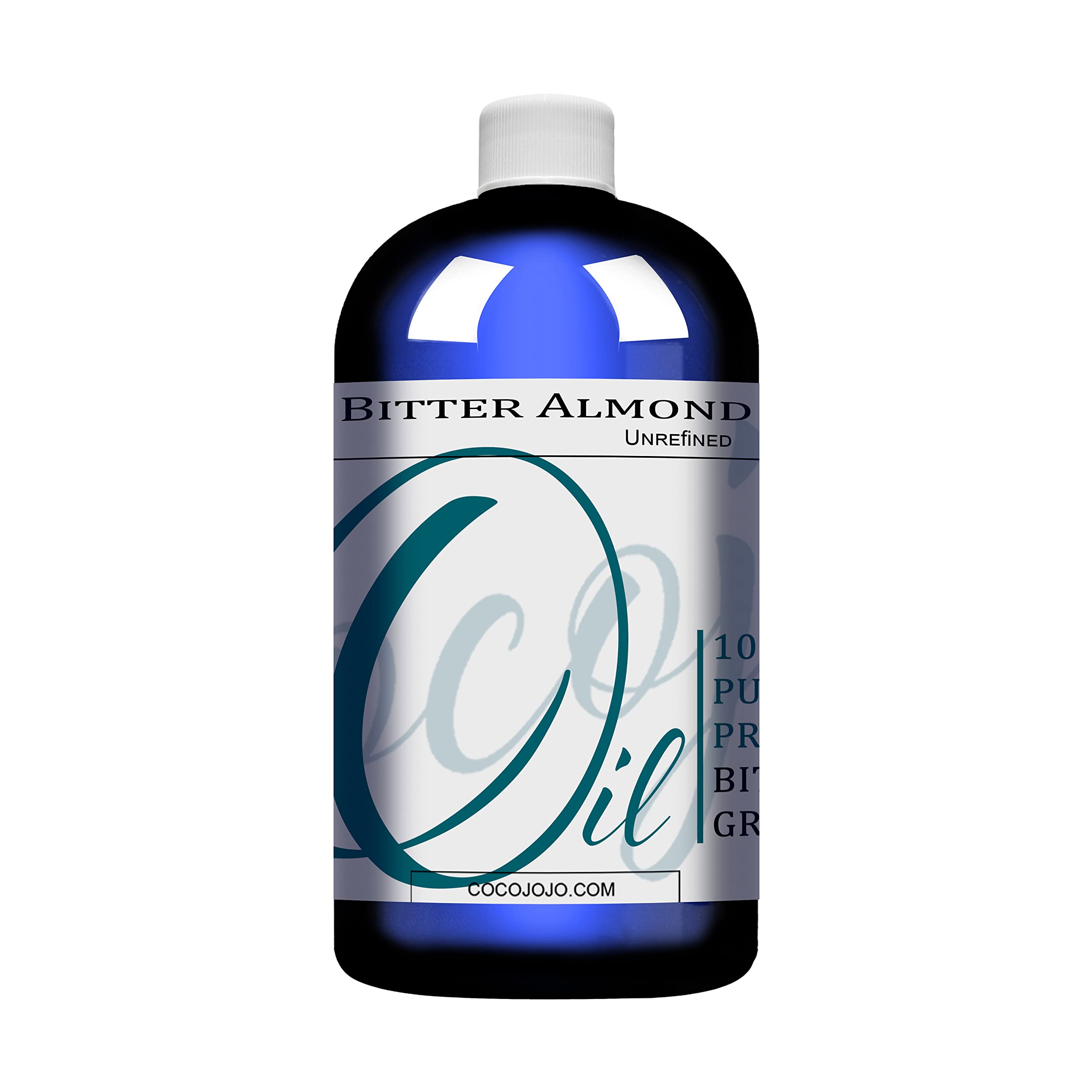 Dr Joe Lab Pure Bitter Almond Oil - 100% Pure, All Natural, Organic Sourced, Non-GMO, Bulk Carrier Oil - for Skin, Hair, Body, Nails, Face, Arms & Legs - Hydrates, Nourishes, Moisturizes
