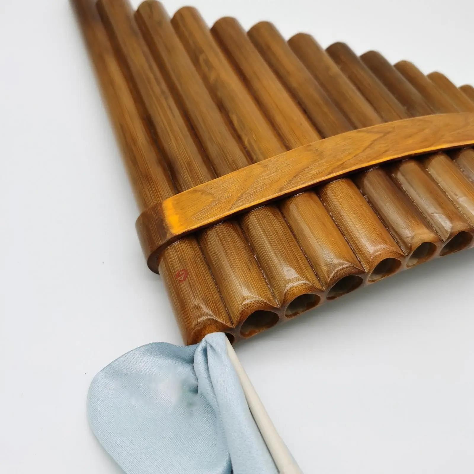 Pan Flute Instrument 15 Tuyaux 1 Ensemble De Flûte De Tuyau De Poêle À Vent G Instrument Clé Pour Débutant(R)