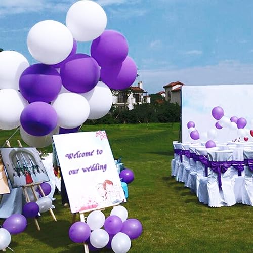 Miniatura 4 de Globos blancos grandes de 36 pulgadas, 9 globos de látex grandes de color blanco, globos grandes para decoraciones de cumpleaños, bodas, fiestas