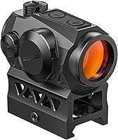 Vista 1 de CVLIFE JackalHowl Red Dot Sight,1x20mm 2MOA Red dot Motion Awake Red Dot Scope Compact Red Dot Optics with Co-Witness Riser and Low-Profile Mount,10
