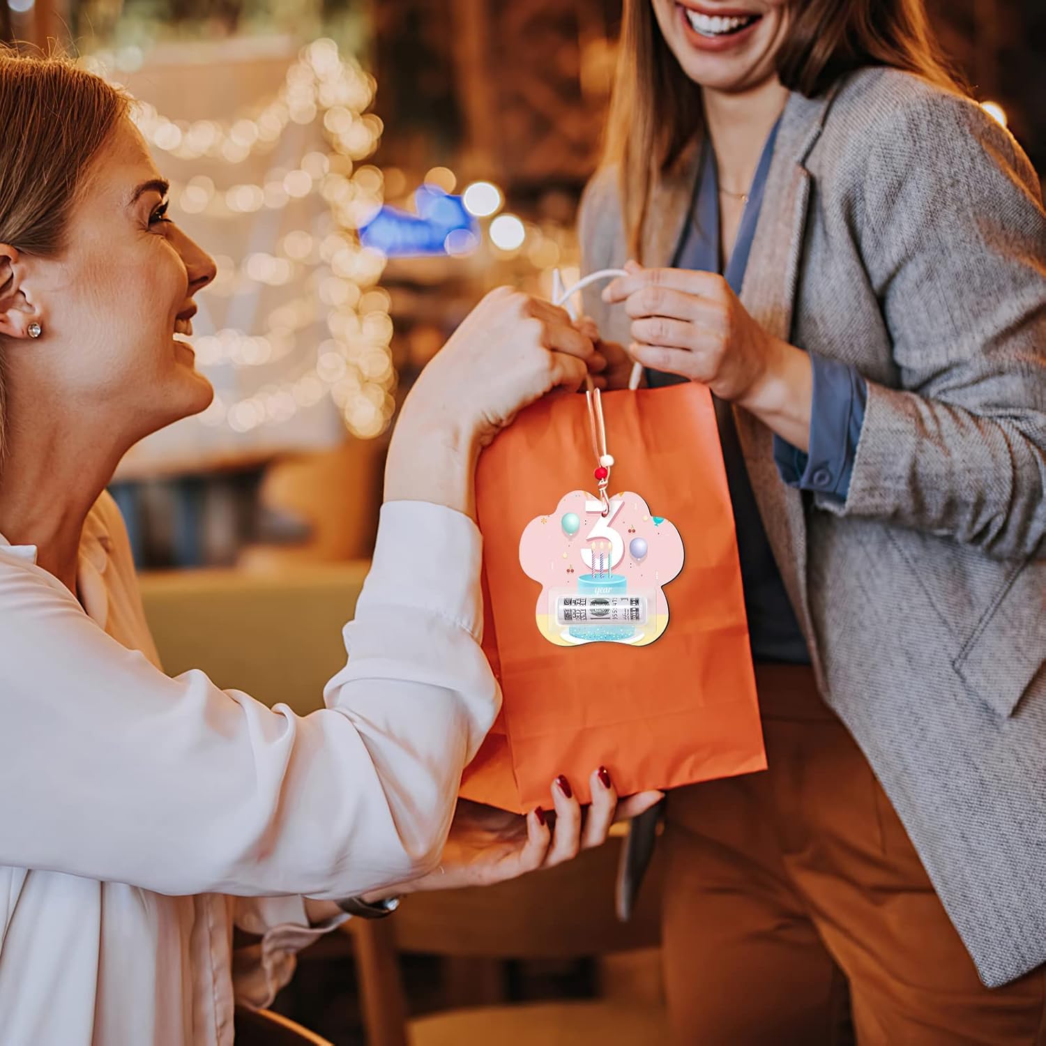 HOUSWEETY 10 Pack Money Holder Shaker Domes with