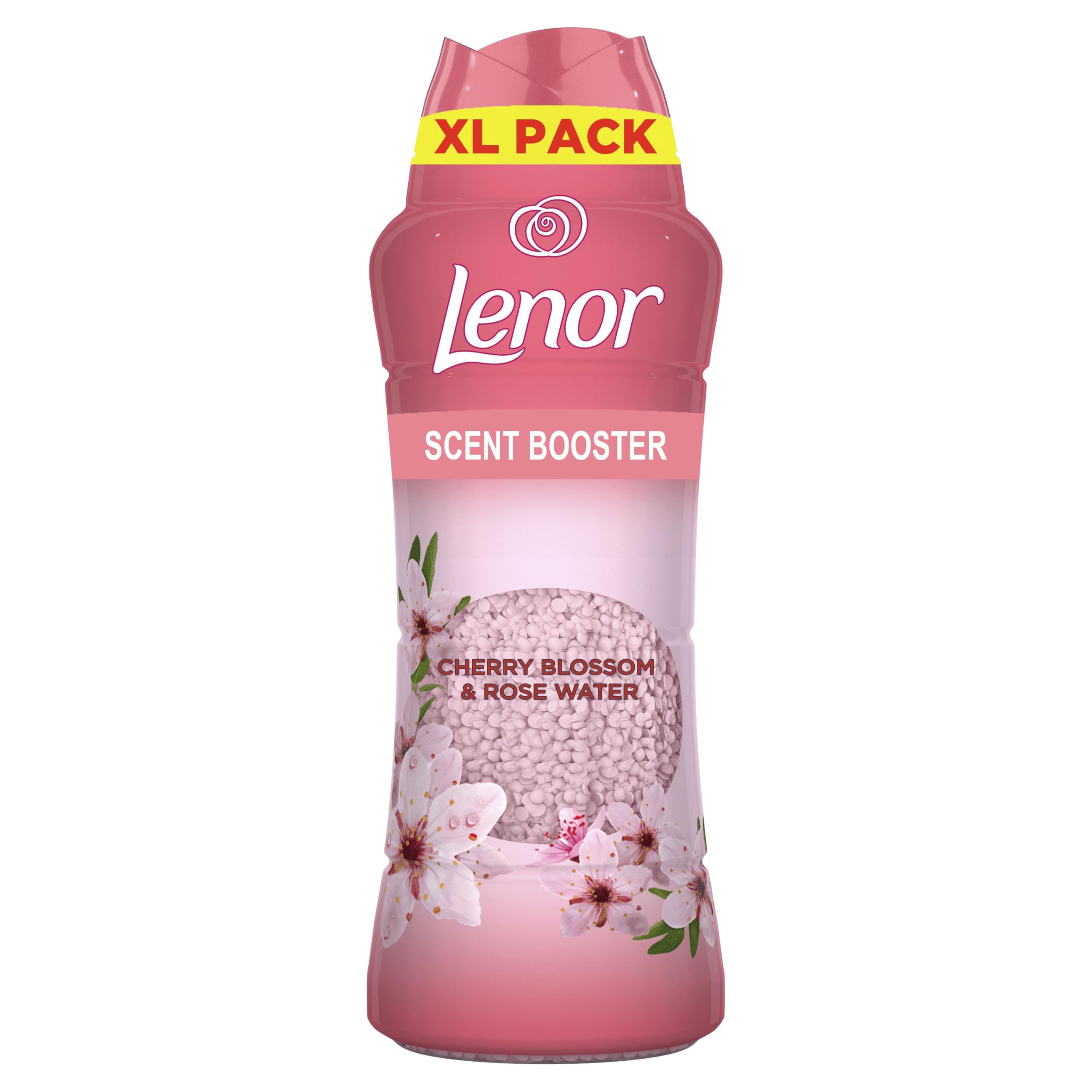 Lenor Laundry Perfume Scent Booster 495g - Cherry Blossom & Rose Water, Lasting Freshness for Up to 12 Weeks