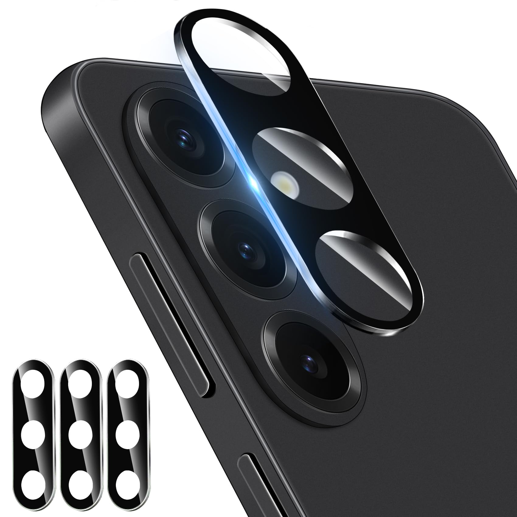 Photo 1 of Dengduoduo 3 Pack Camera Lens Protector for Samsung Galaxy S26 / S26+, Tempered Glass Camera Protector Back Lens Cover, Ultra HD, 9H Hardness, Anti-Scratch, Case Friendly[No Affect on Night Shots]