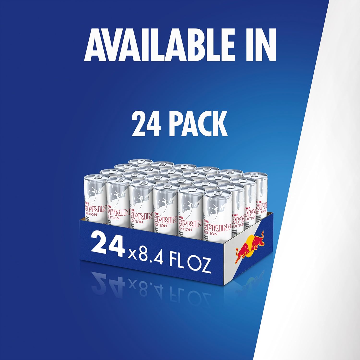 Red Bull Spring Edition Energy Drink, Cherry Sakura, 80mg Caffeine, Taurine & B Vitamins, 8.4 fl. oz. Pack of 24 Cans