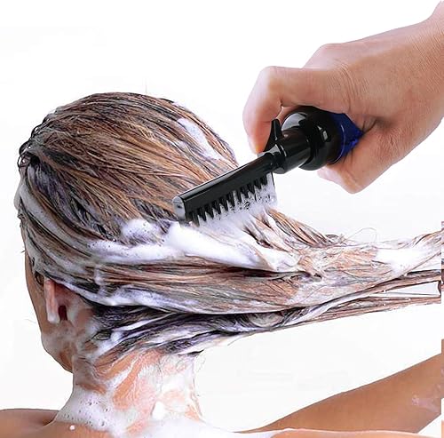 Miniatura 4 de Wowang Botella aplicadora de peine de raíz, paquete de 3 cepillos aplicadores de tinte para el cabello, botella aplicadora de 2 oz2.0 fl oz para