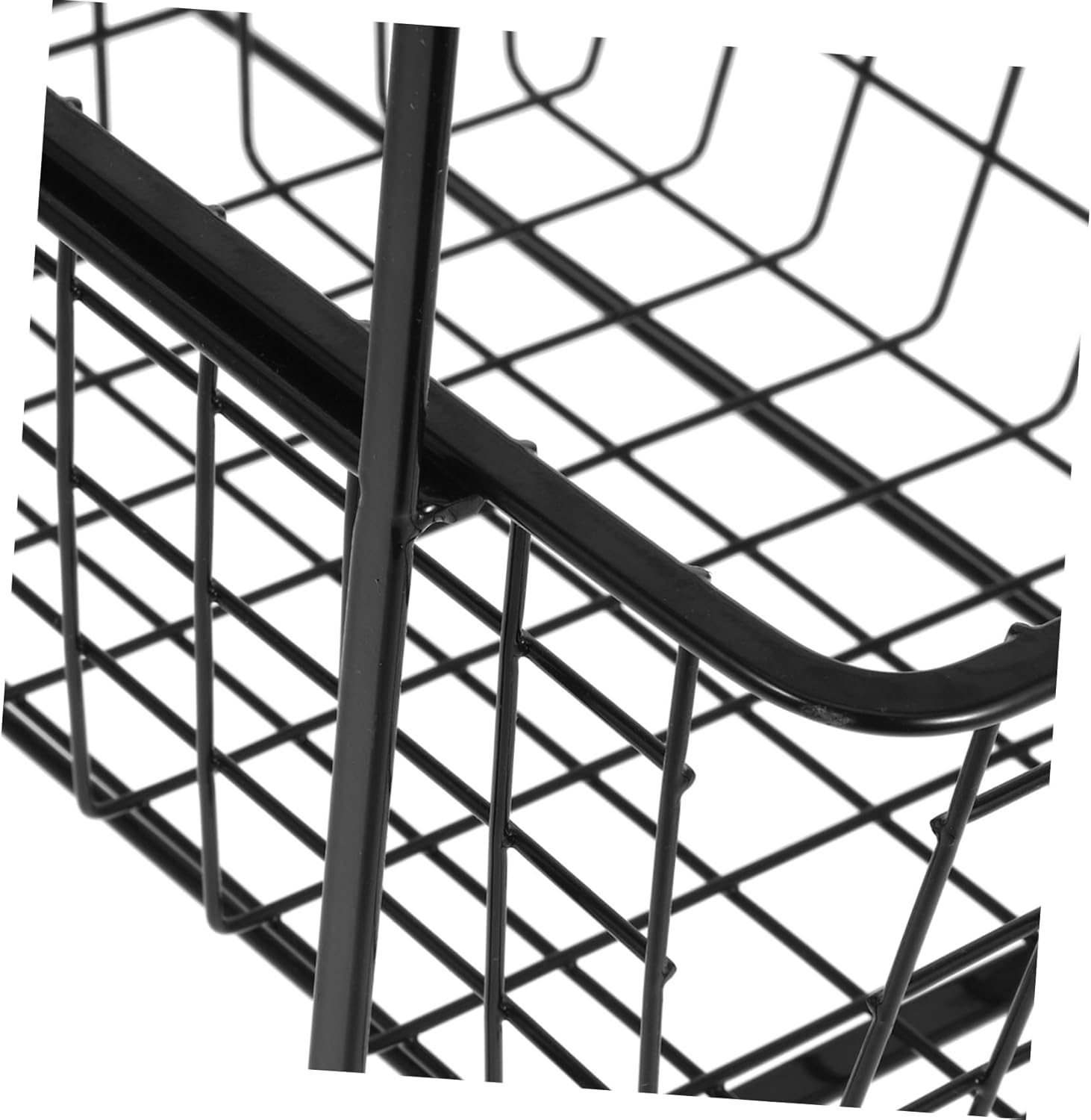 Under Sink Organizer with Pull-out Double Bathroom and Kitchen Cabinet Storage Space-saving Vertical Rack for Cleaning Supplies and Toiletries Easy Access and Simple Installation