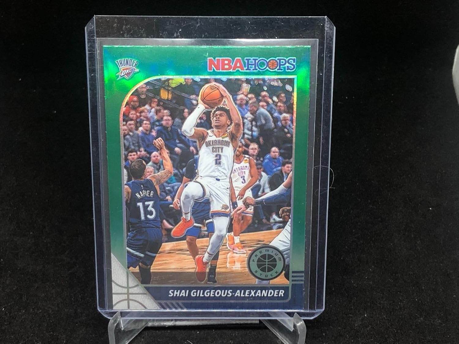 Shai Gilgeous Alexander 2019-20 Panini Hoops Premium Stock Prizm # 80 - Basketball Cards