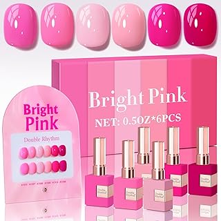 Double Rhythm 6 Pcs 15 ML Gel Polish Set Same Color Same Bottle Soak Off...