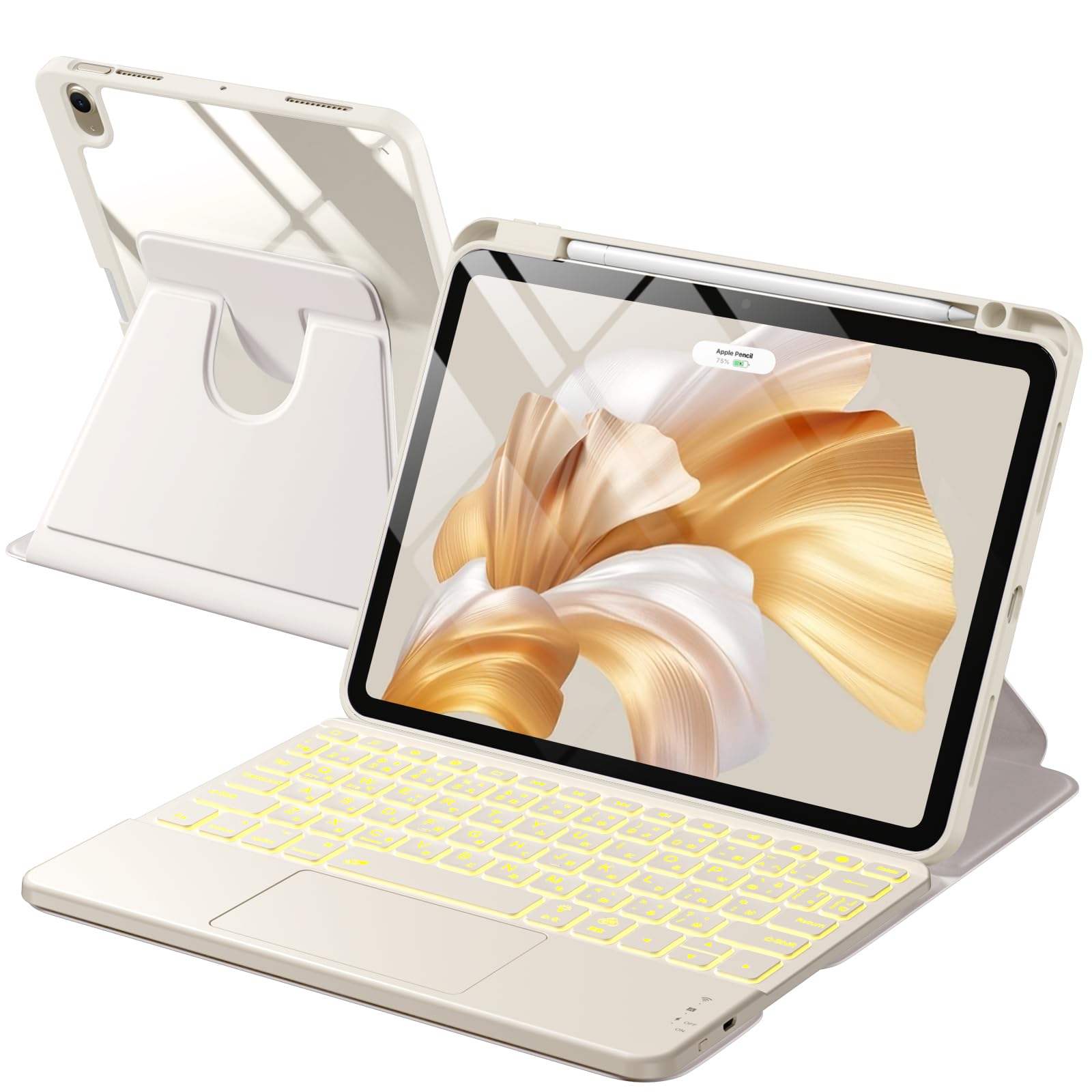 iPad Air第4世代 Apple Pencil＆キーボード付 Amazon.co.jp: HETHOT【TELEC認証取得済み】 iPad用 air キーボード