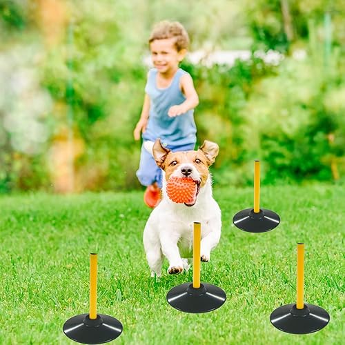 Miniatura 7 de Bastones de agilidad de entrenamiento de fútbol, poste de agilidad, accesorio de poste de fútbol, bastones de slalom, equipo de entrenamiento de