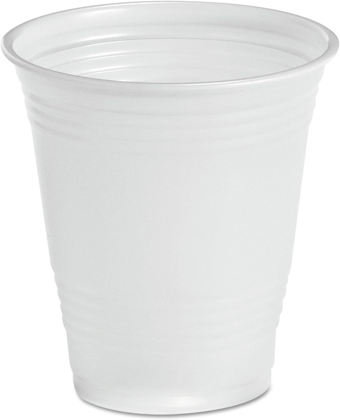 Boardwalk TRANSCUP14CT Translucent Plastic Cold Cups, 14oz, 50/Bag, 20 Bags/Carton