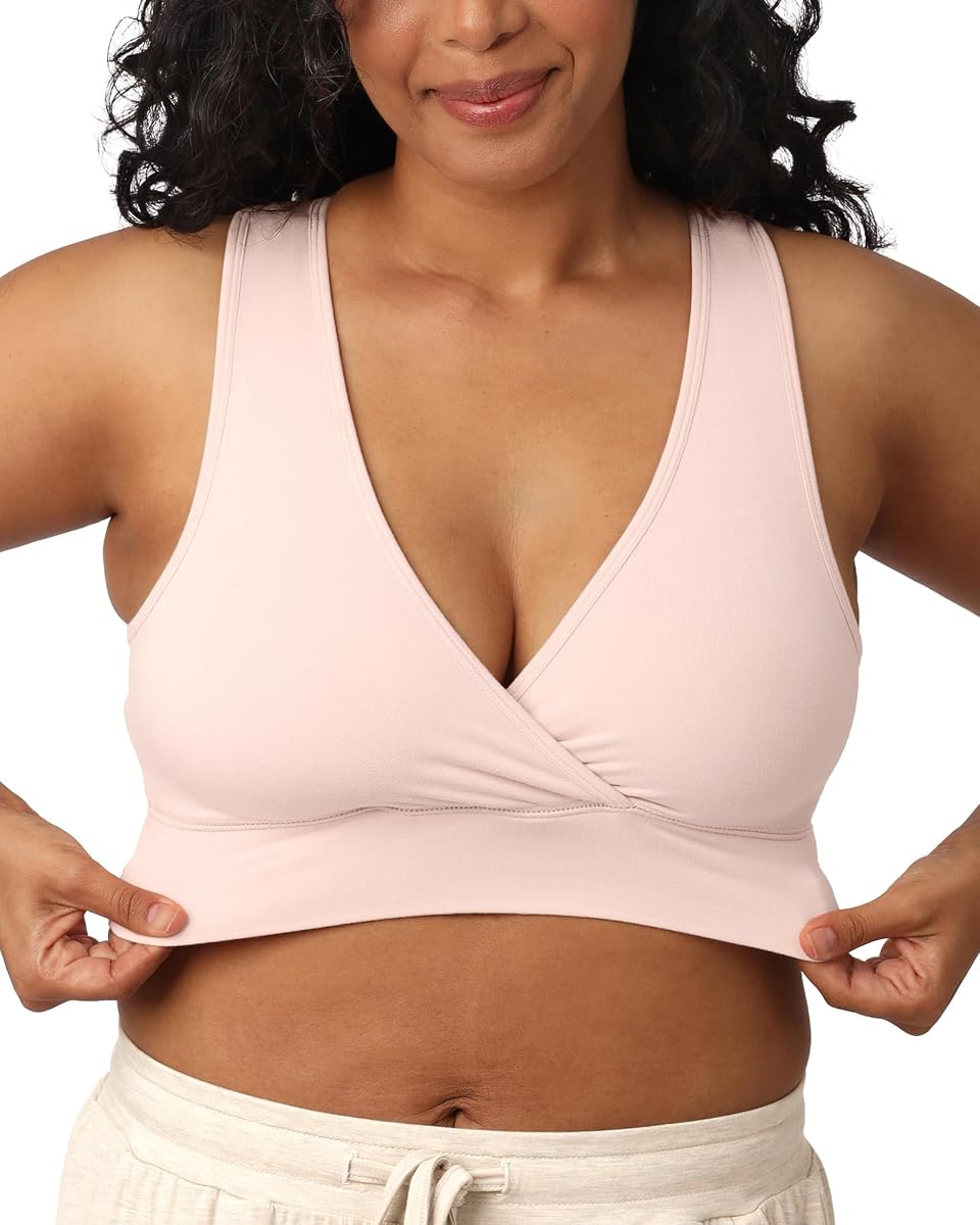 French Terry Racerback Nursing & Sleep Bra, Maternity Bra