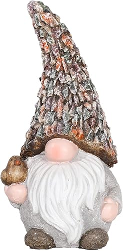 Miniatura 2 de Oinas Estatua de gnomo de jardín, decoración de jardín, patio, gnomo, decoración de jardín, letrero de bienvenida, estatua de gnomo, madera, piedra,