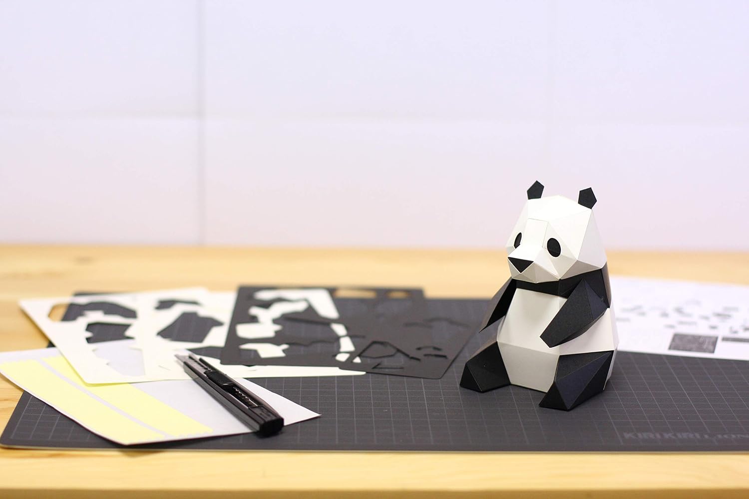 Bogcraft KAKUKAKU Design Accessories, Panda Tiny Kakushiru Paper Craft