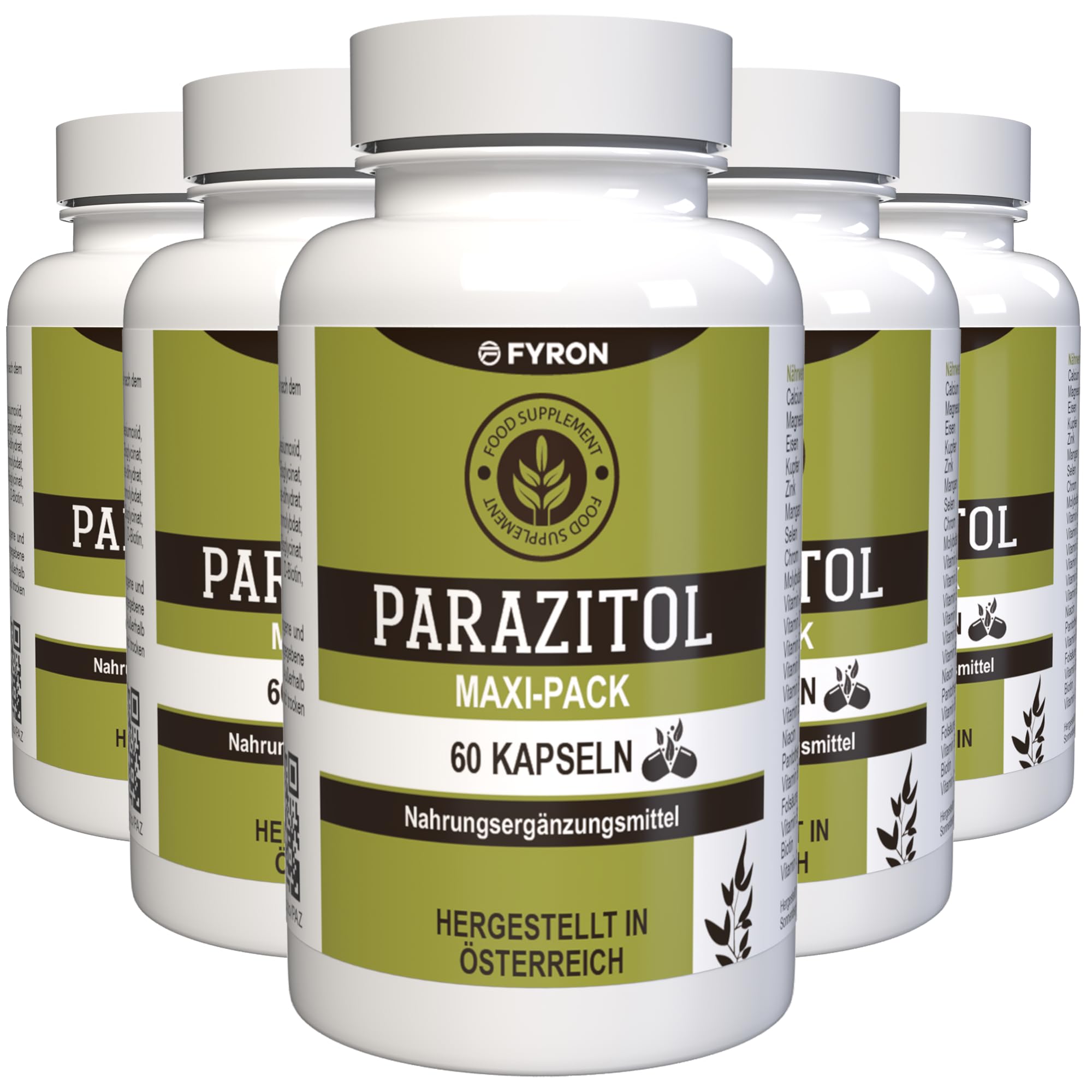 Parazitol - 300 Kapseln (5x60 Kapseln) - 5er Pack
