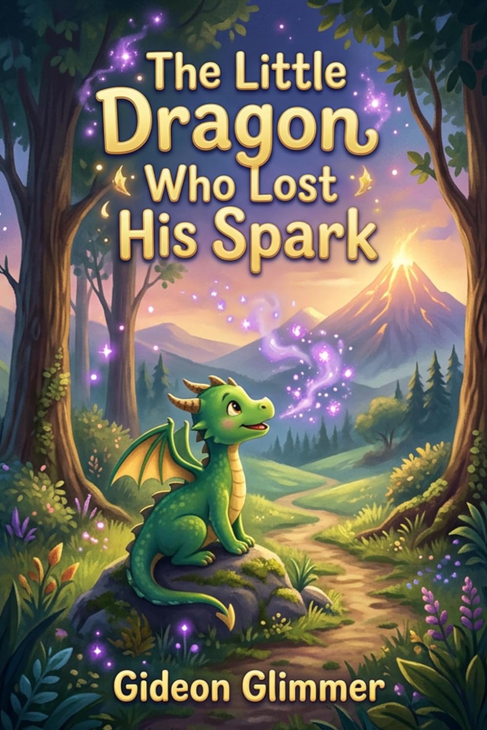The Little Dragon Who Lost His Spark: A Journey to the Fire Peak